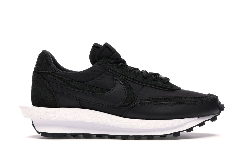 Nike Waffle Sacai Black Nylon – Lux Sneakers - Main Image
