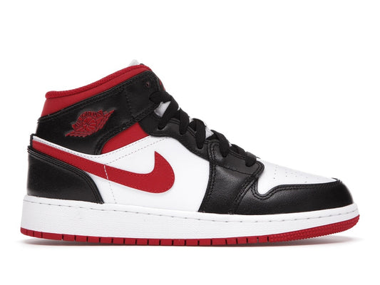 Jordan 1 Mid Gym Red Black White (GS)