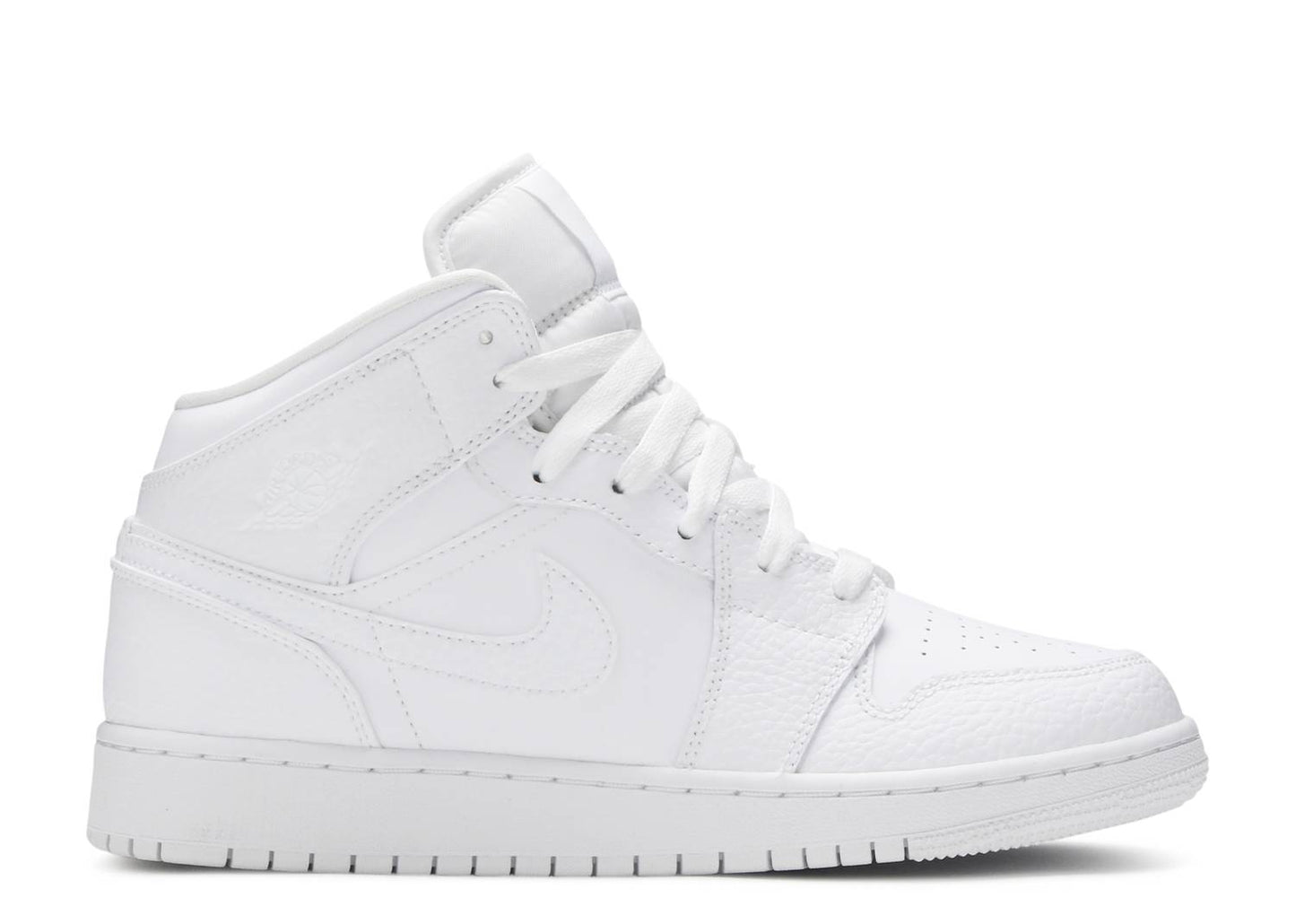 Jordan 1 Mid Triple White (GS)