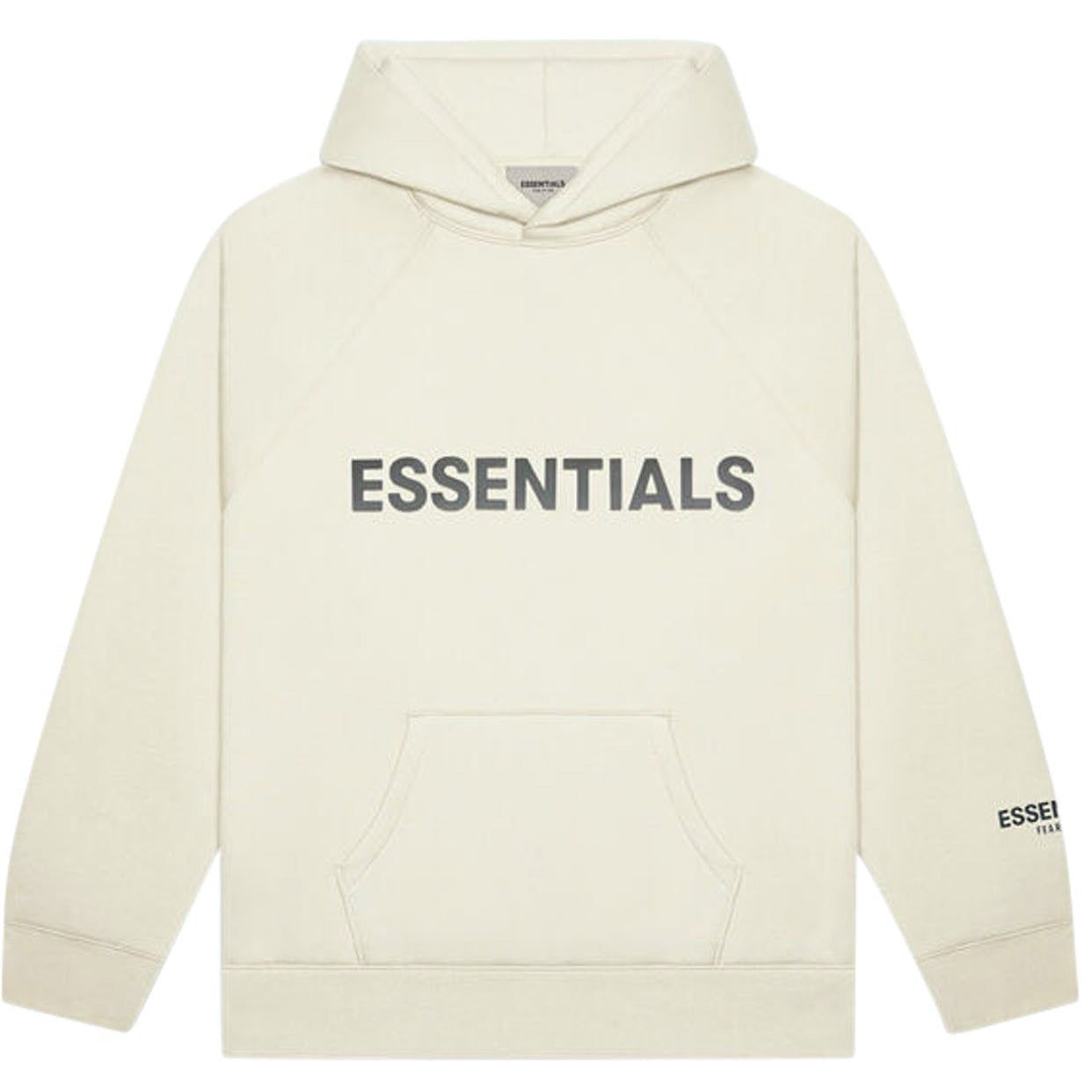 Fear Of God Essentials 3D Silicon Hoodie Buttercream